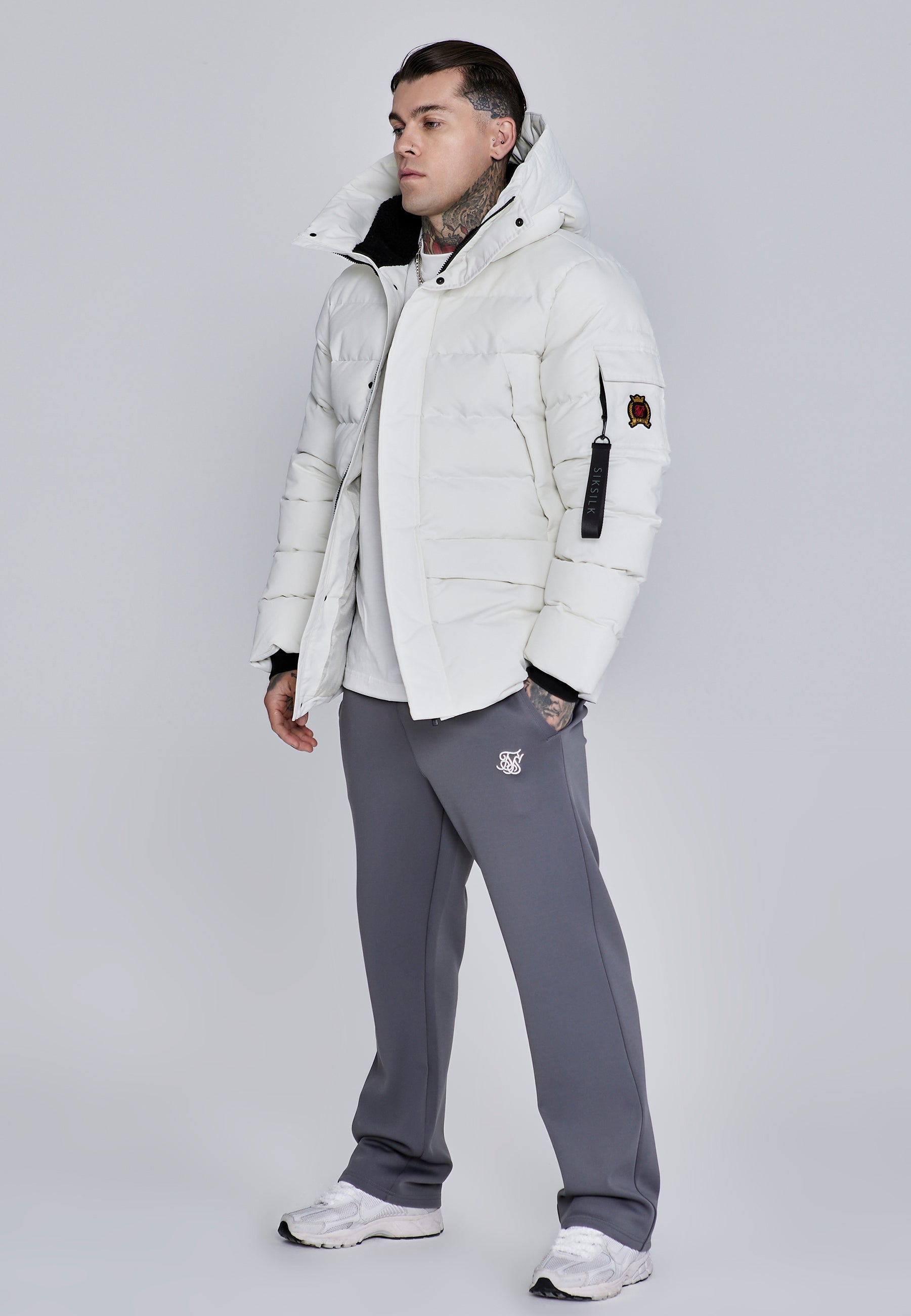 Parka in Ecru Jacken SikSilk