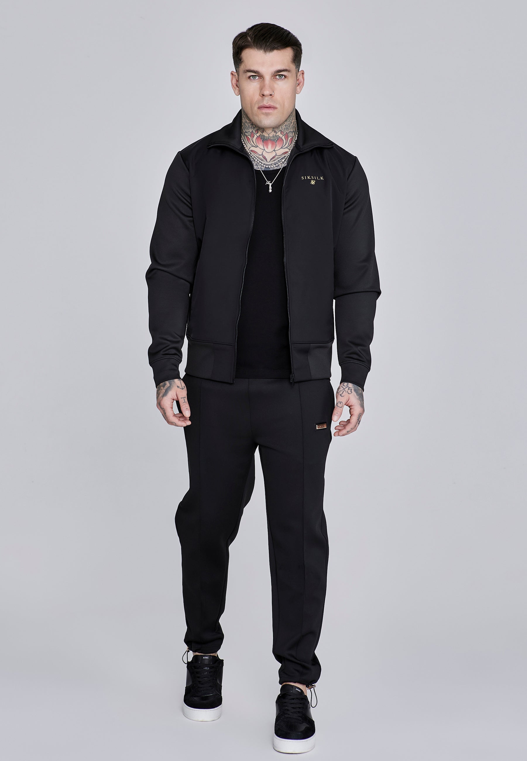 Smart Joggers in Black Hosen SikSilk