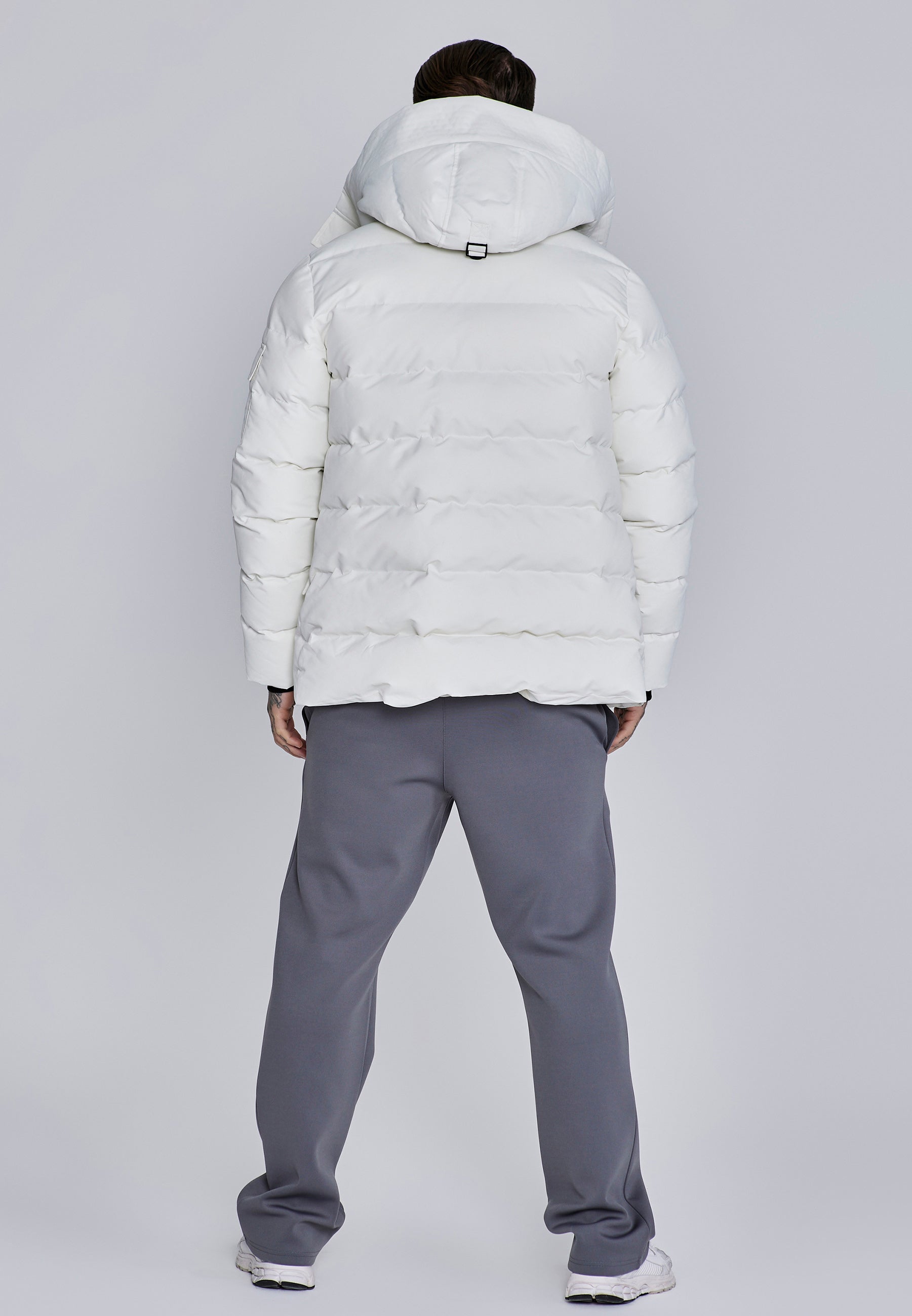 Parka in Ecru Jacken SikSilk